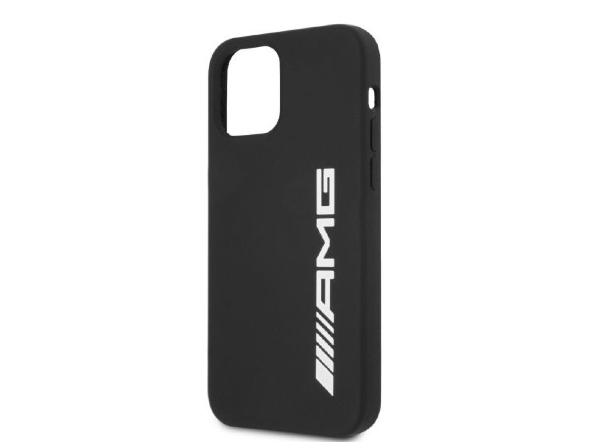 AMG Silicone Big Logo case for iPhone 12 Pro Max - black