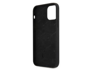 AMG Silicone Big Logo case for iPhone 12 Pro Max - black AMG Silicone Big Logo case for iPhone 12 Pro Max - black