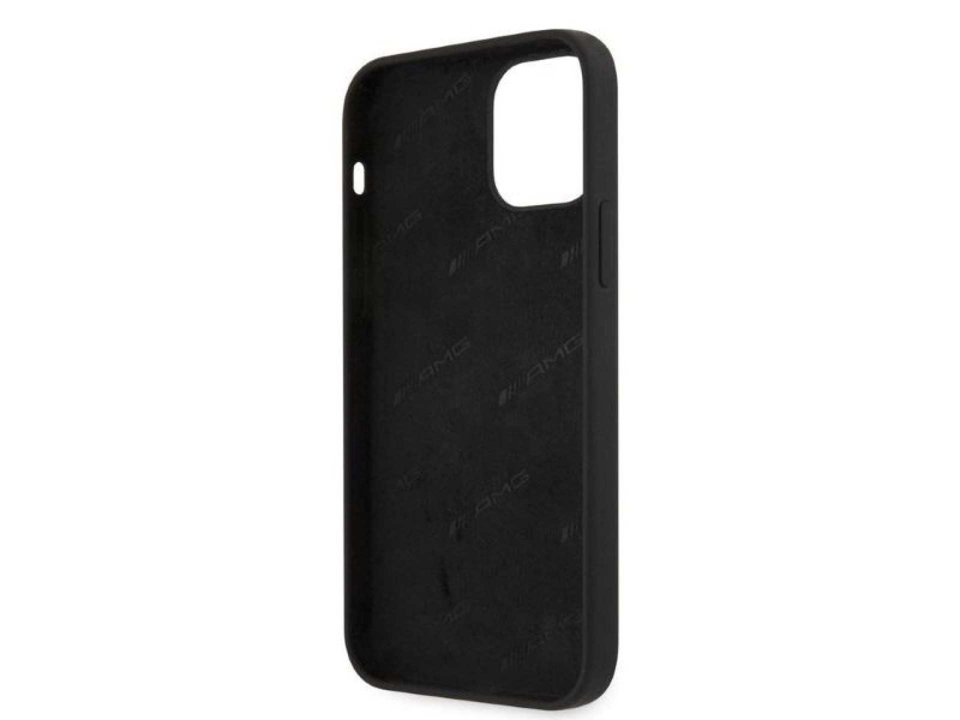 AMG Silicone Big Logo case for iPhone 12 Pro Max - black