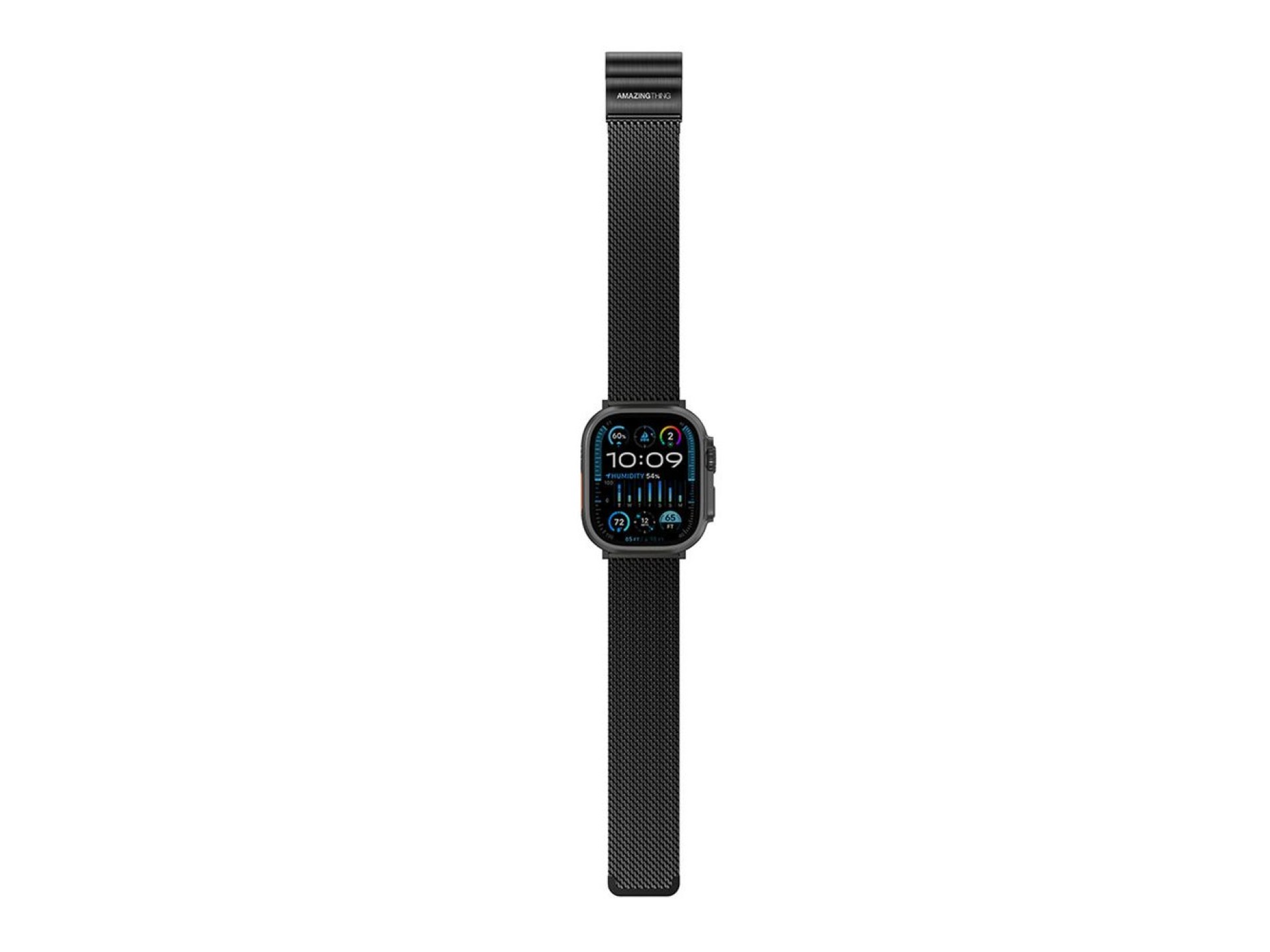 Pulseira AmazingThing Titan Premium de Metal para Apple Watch 38/40/41/42/44/45/46/49 mm - Preta