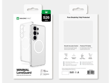 AmazingThing Minimal Mag Lens Case for Samsung Galaxy S26 Ultra - Clear AmazingThing Minimal Mag Lens Case for Samsung Galaxy S26 Ultra - Clear