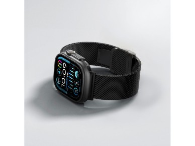 AmazingThing Titan Premium Metal Band for AppleWatch 38/40/41/42/44/45/46/49 mm - Black AmazingThing Titan Premium Metal Band for AppleWatch 38/40/41/42/44/45/46/49 mm - Black
