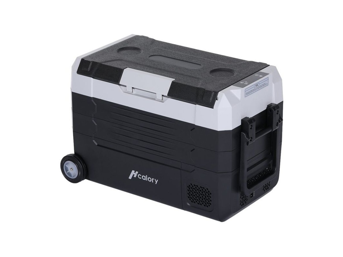 Refrigerador de carro Hcalory D55M+ com Bluetooth