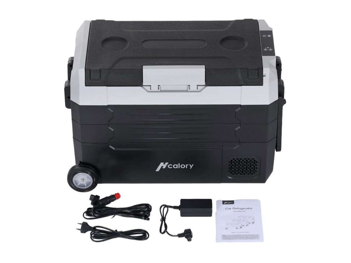 Refrigerador de carro Hcalory D55M+ com Bluetooth