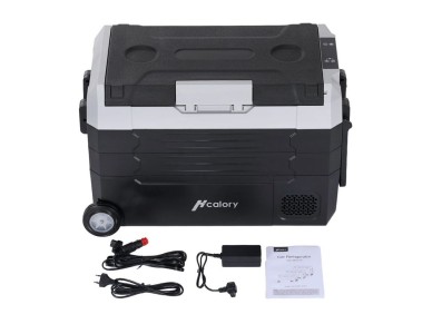 Refrigerador de carro Hcalory D55M+ com Bluetooth