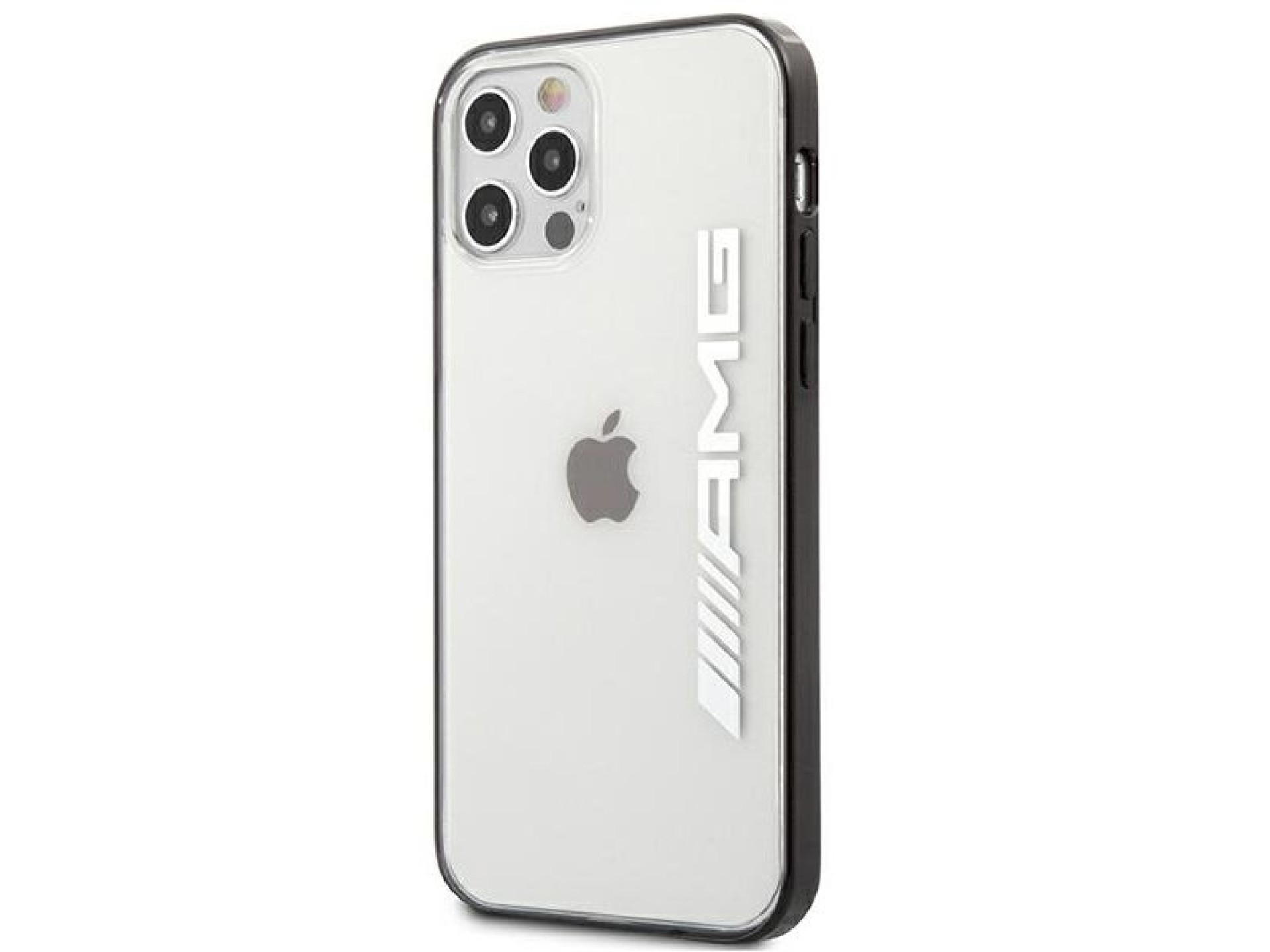 Funda AMG metálica pintada para iPhone 12 Pro Max - Transparente