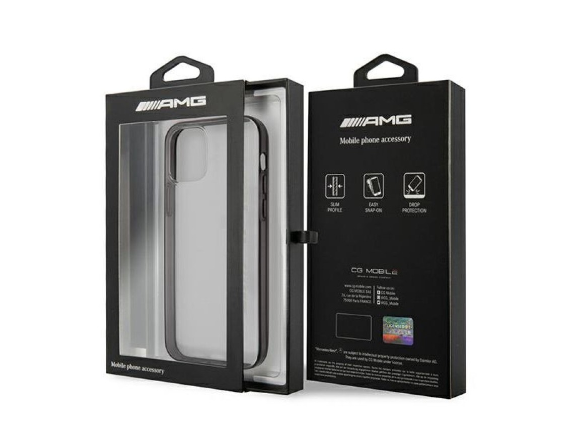 AMG Metallic Painted iPhone 12 Pro Max Case - Clear