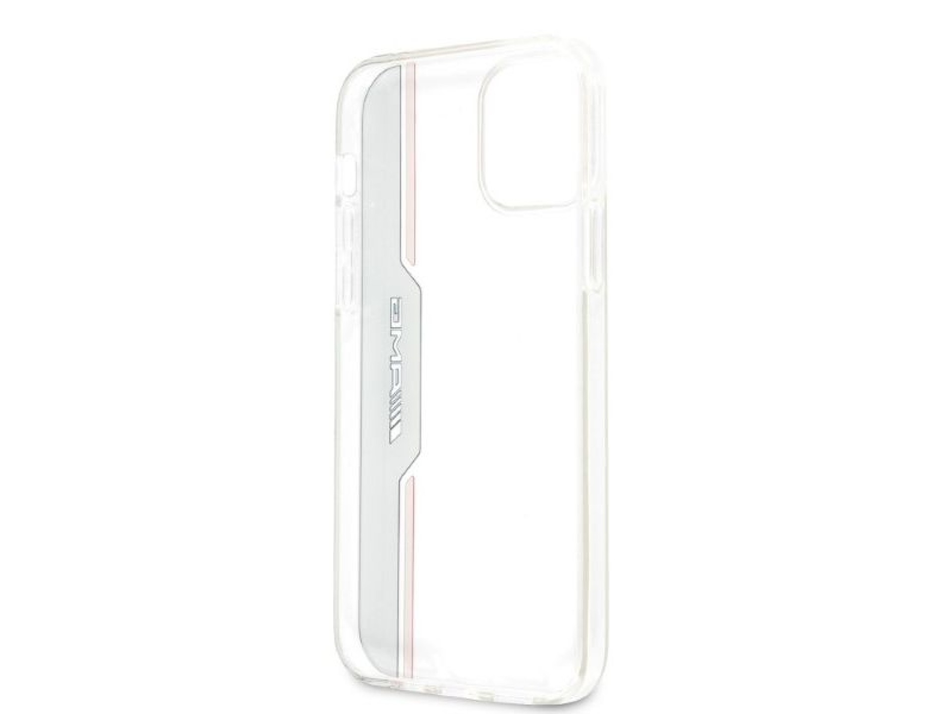 Capa AMG Electroplate Vertical para iPhone 12 / iPhone 12 Pro - transparente