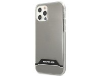 Capa AMG Electroplate Preta e Branca para iPhone 12 / 12 Pro - Transparente Capa AMG Electroplate Preta e Branca para iPhone 12 / 12 Pro - Transparente