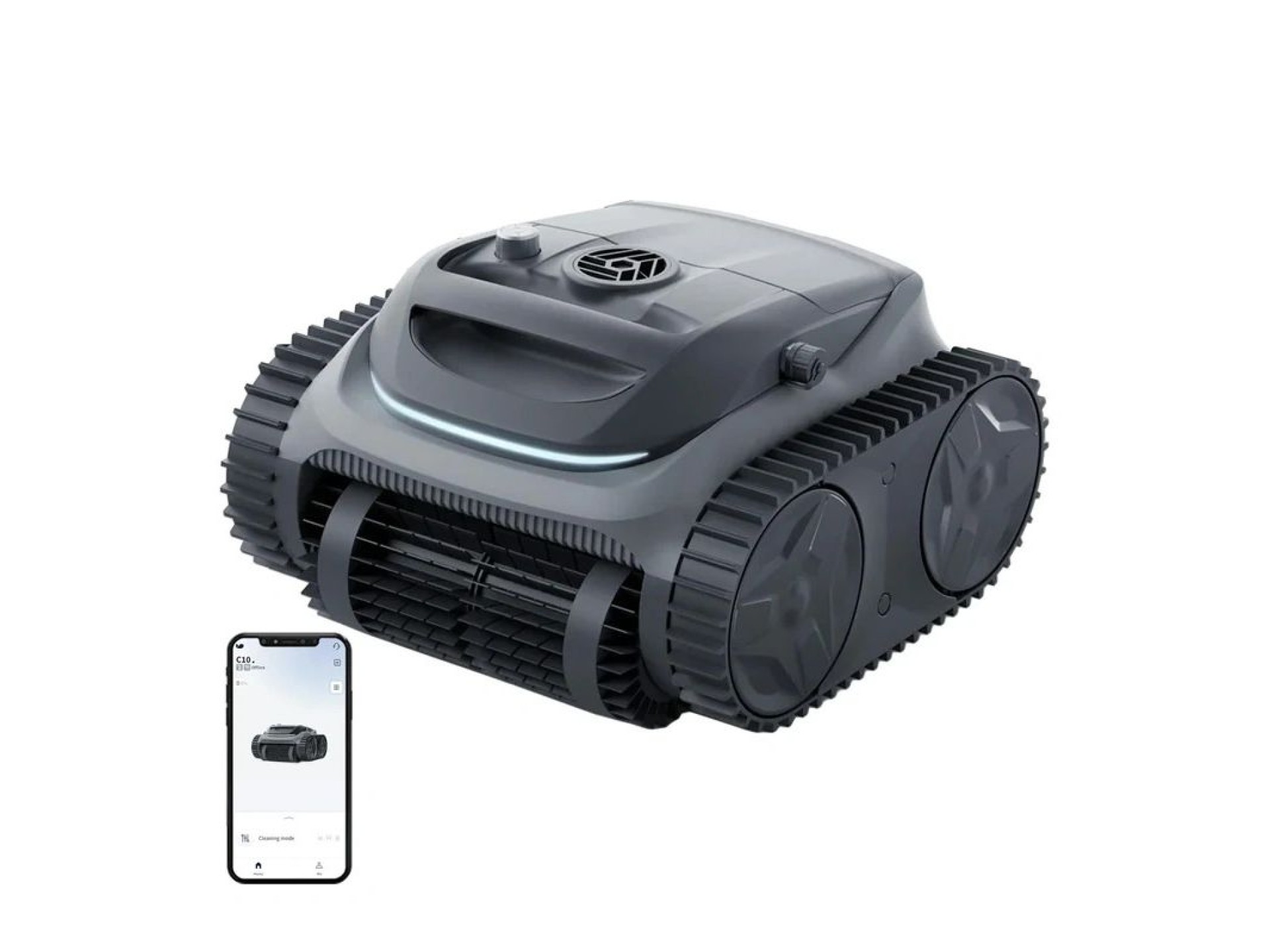 Robô de limpeza de piscina Bublue Bubot 700P