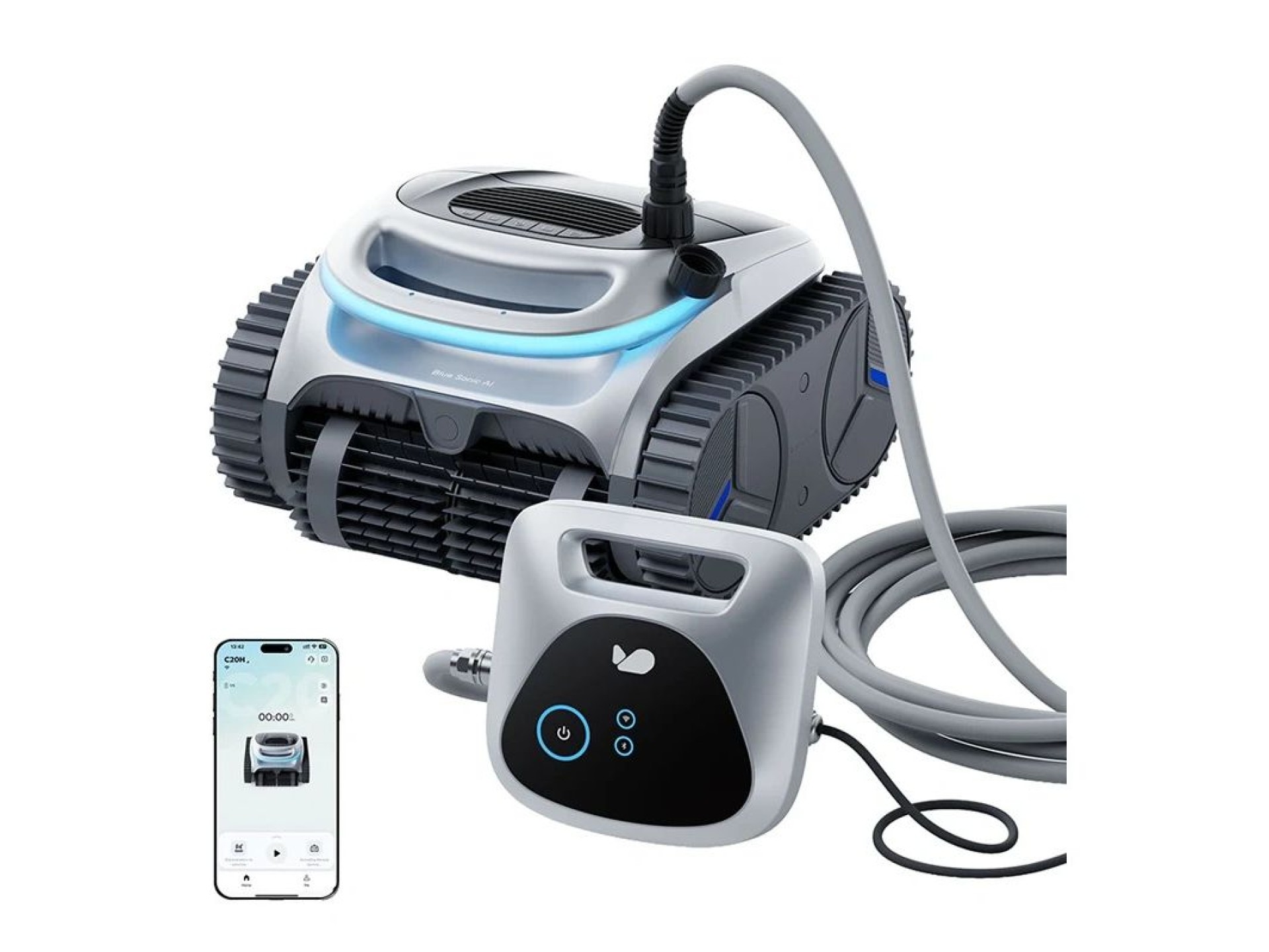 Robot limpiador de piscinas Bublue BuHybrid L6