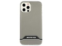 Capa AMG Electroplate Preta e Branca para iPhone 12 / 12 Pro - Transparente Capa AMG Electroplate Preta e Branca para iPhone 12 / 12 Pro - Transparente