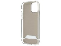 Capa AMG Electroplate Preta e Branca para iPhone 12 / 12 Pro - Transparente Capa AMG Electroplate Preta e Branca para iPhone 12 / 12 Pro - Transparente