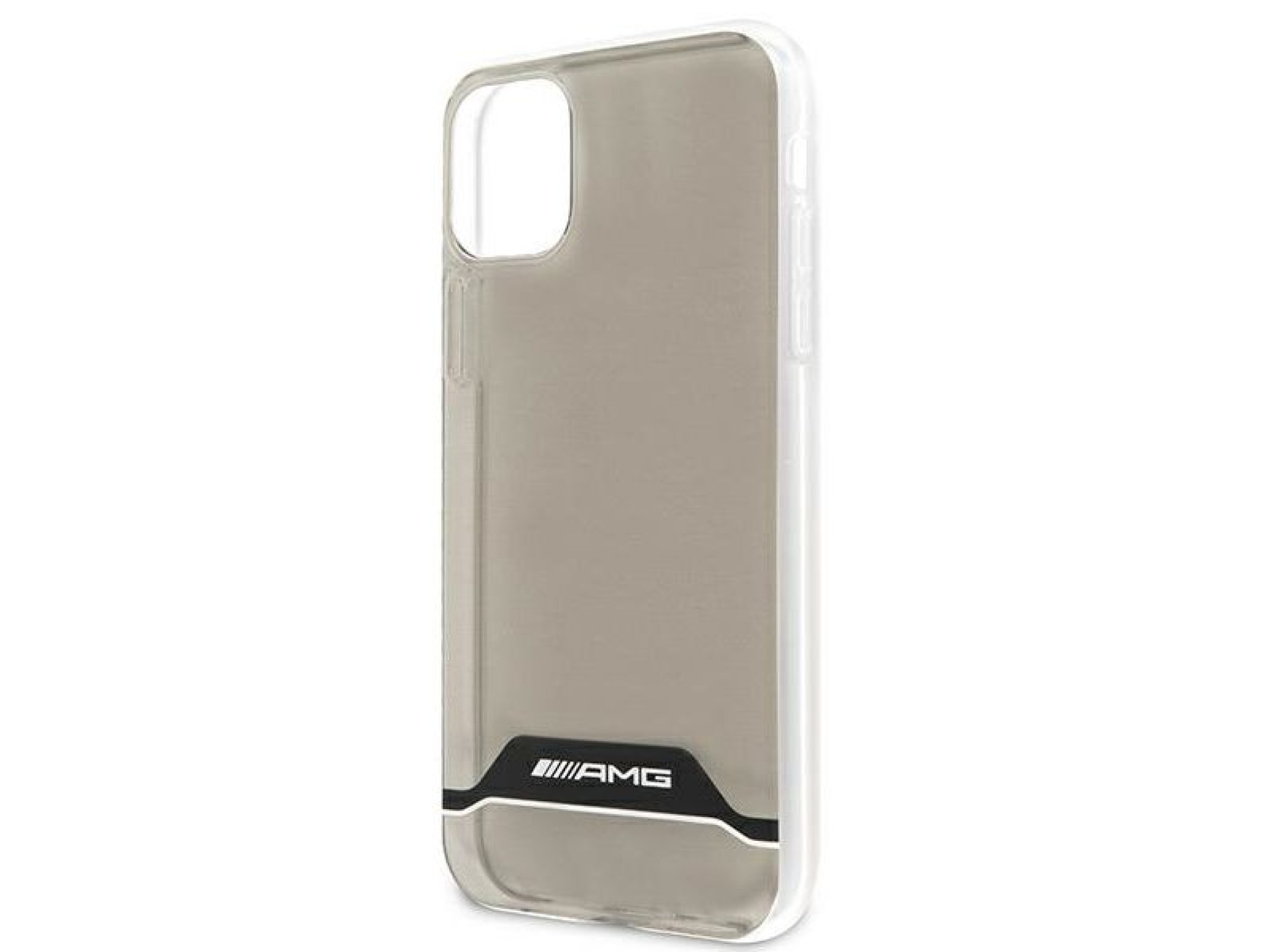 Capa AMG Electroplate Preta e Branca para iPhone 11 / XR 6.1
