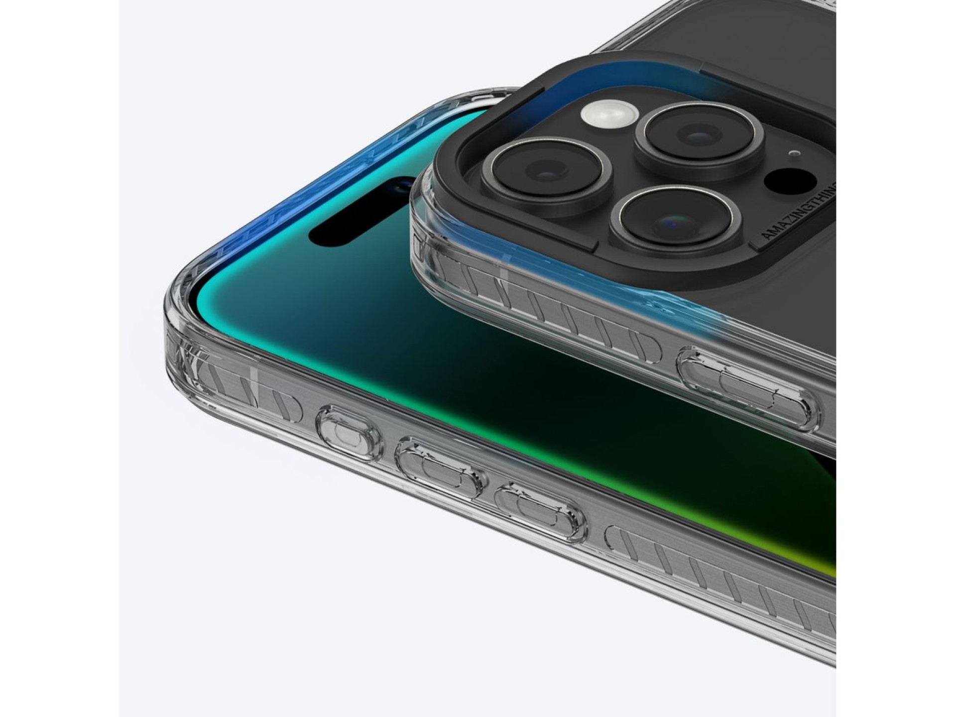 AmazingThing Titan Pro Mag Case with Magnetic Ring for iPhone 16 Pro - Black