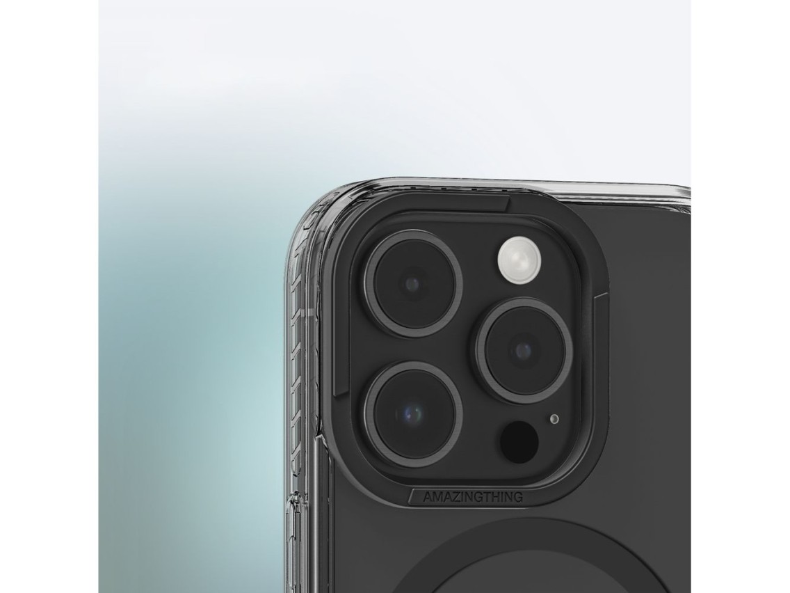 AmazingThing Titan Pro Mag Case with Magnetic Ring for iPhone 16 Pro - Black
