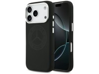 Mercedes Silicone Vintage Logo MagSafe Case for iPhone 17 Pro - Black Mercedes Silicone Vintage Logo MagSafe Case for iPhone 17 Pro - Black