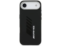 Capa AMG de silicone com losangos grandes e MagSafe para iPhone Air - Preta Capa AMG de silicone com losangos grandes e MagSafe para iPhone Air - Preta