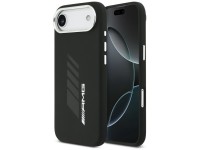 Capa AMG de silicone com losangos grandes e MagSafe para iPhone Air - Preta Capa AMG de silicone com losangos grandes e MagSafe para iPhone Air - Preta