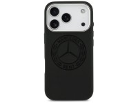 Mercedes Silicone Vintage Logo MagSafe Case for iPhone 17 Pro - Black Mercedes Silicone Vintage Logo MagSafe Case for iPhone 17 Pro - Black