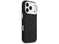 Mercedes Silicone Vintage Logo MagSafe Case for iPhone 17 Pro - Black Mercedes Silicone Vintage Logo MagSafe Case for iPhone 17 Pro - Black