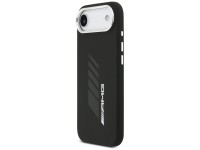 Capa AMG de silicone com losangos grandes e MagSafe para iPhone Air - Preta Capa AMG de silicone com losangos grandes e MagSafe para iPhone Air - Preta