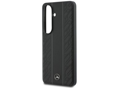 Mercedes Laurel Leaves Vertical Stripes MagSafe Case for Samsung Galaxy S26 - Black Mercedes Laurel Leaves Vertical Stripes MagSafe Case for Samsung Galaxy S26 - Black