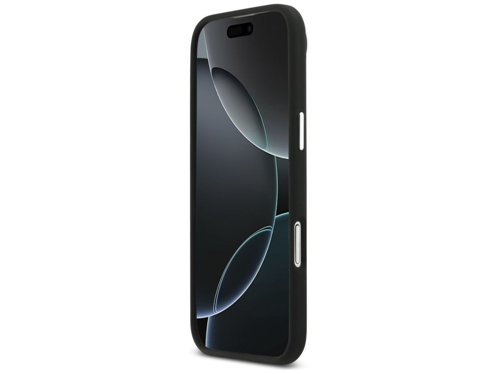 Capa AMG de silicone com losangos grandes e MagSafe para iPhone Air - Preta