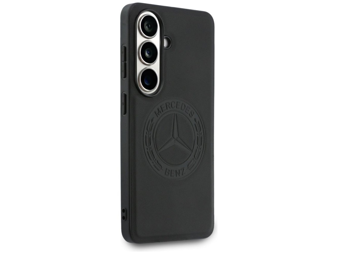 Mercedes Vintage Logo MagSafe Case for Samsung Galaxy S26 - Black