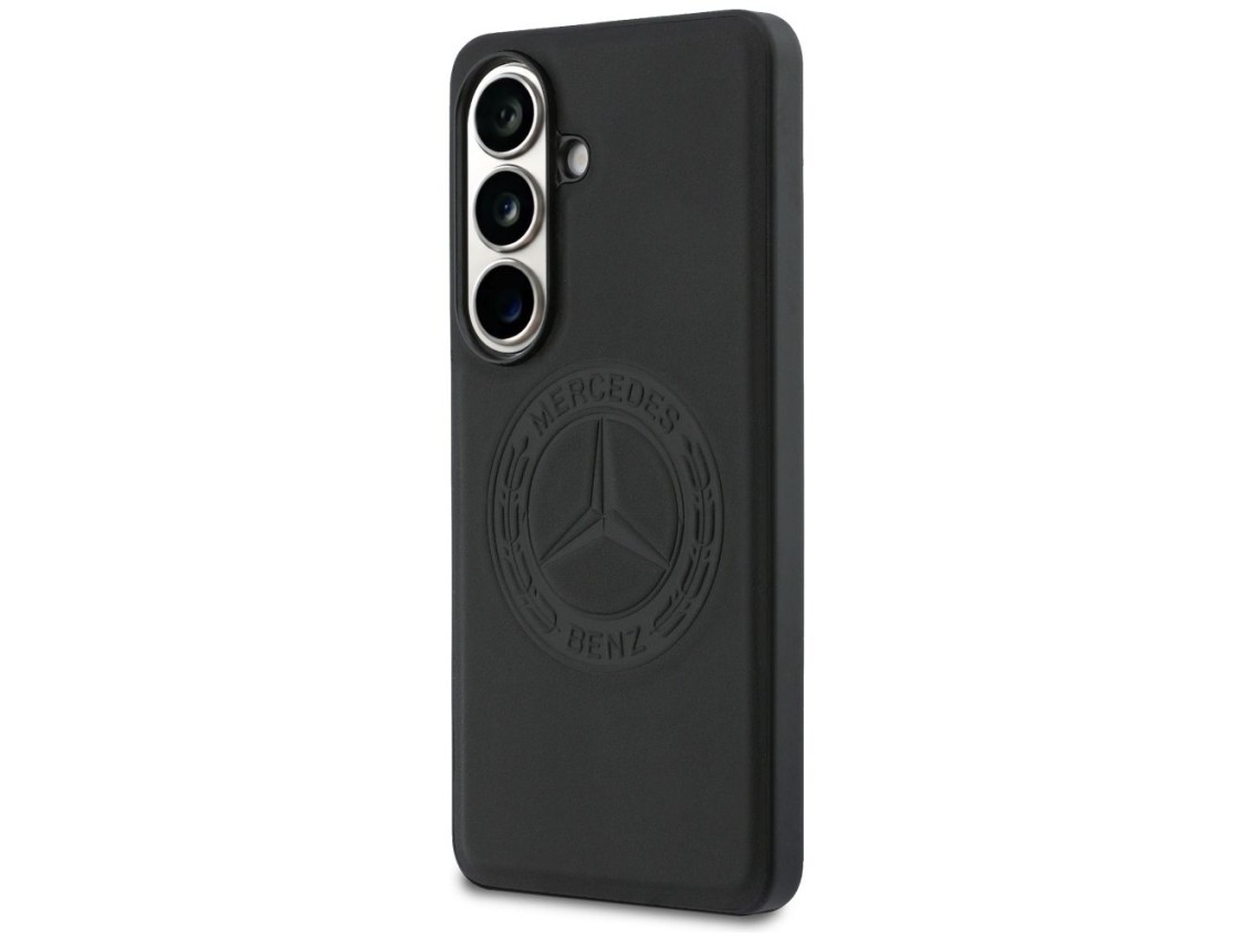 Mercedes Vintage Logo MagSafe Case for Samsung Galaxy S26 - Black