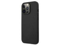 Funda de cuero AMG con estampado en caliente para iPhone 13 Pro / 13 de 6,1" - Negra Funda de cuero AMG con estampado en caliente para iPhone 13 Pro / 13 de 6,1" - Negra