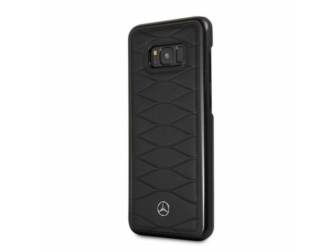 Capa Mercedes Pattern Line para Samsung Galaxy S8 Plus - preta