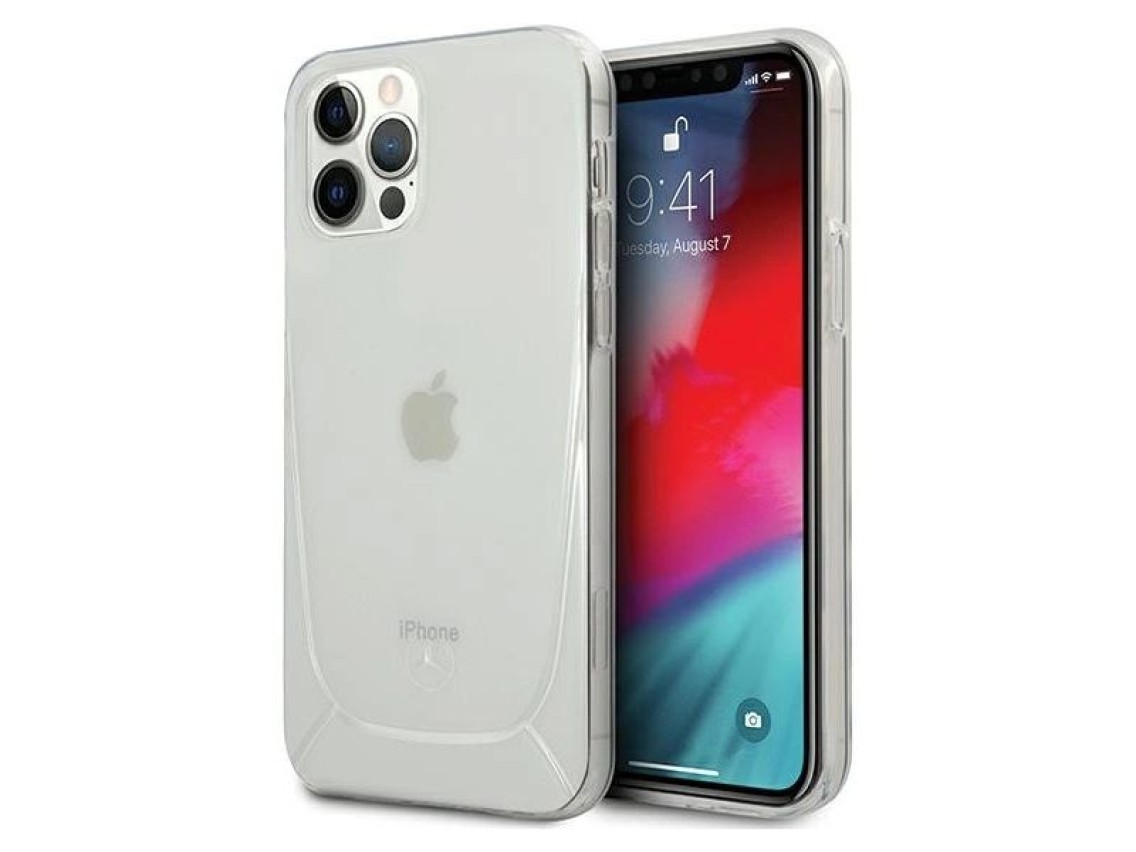 Mercedes Transparent Line Case for iPhone 12 / iPhone 12 Pro - Transparent