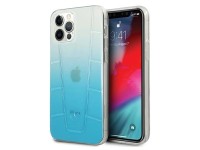 Mercedes Transparent Line Case for iPhone 12 / iPhone 12 Pro - Blue Mercedes Transparent Line Case for iPhone 12 / iPhone 12 Pro - Blue