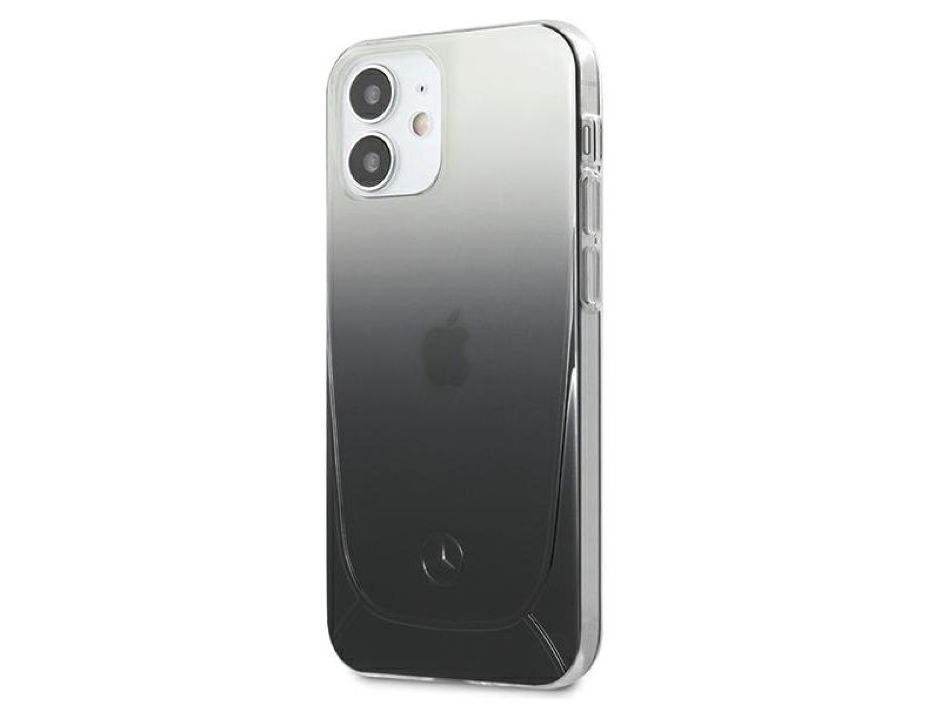 Mercedes Transparent Line Case for iPhone 12 mini - Black