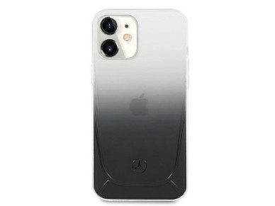 Mercedes Transparent Line Case for iPhone 12 mini - Black Mercedes Transparent Line Case for iPhone 12 mini - Black