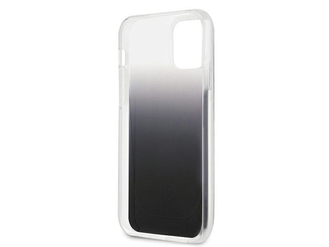 Mercedes Transparent Line Case for iPhone 12 mini - Black