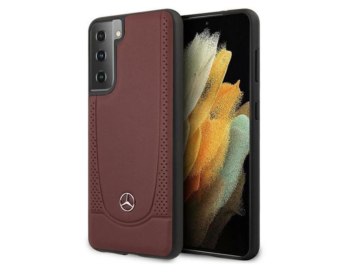 Mercedes Urban Line Case for Samsung Galaxy S21+ - Red