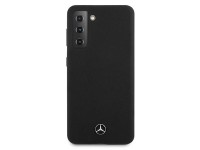 Capa de silicone Mercedes Line para Samsung Galaxy S21 - Preta Capa de silicone Mercedes Line para Samsung Galaxy S21 - Preta