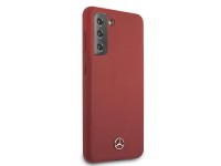 Capa de silicone Mercedes Line para Samsung Galaxy S21 - Vermelha Capa de silicone Mercedes Line para Samsung Galaxy S21 - Vermelha