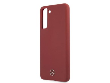 Mercedes Silicone Line Case for Samsung Galaxy S21+ - Red Mercedes Silicone Line Case for Samsung Galaxy S21+ - Red