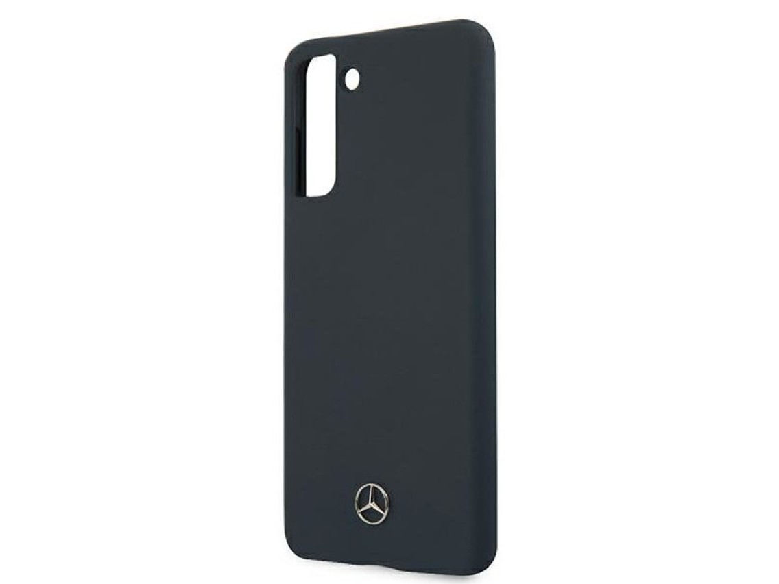 Funda de silicona Mercedes Line para Samsung Galaxy S21 - Azul