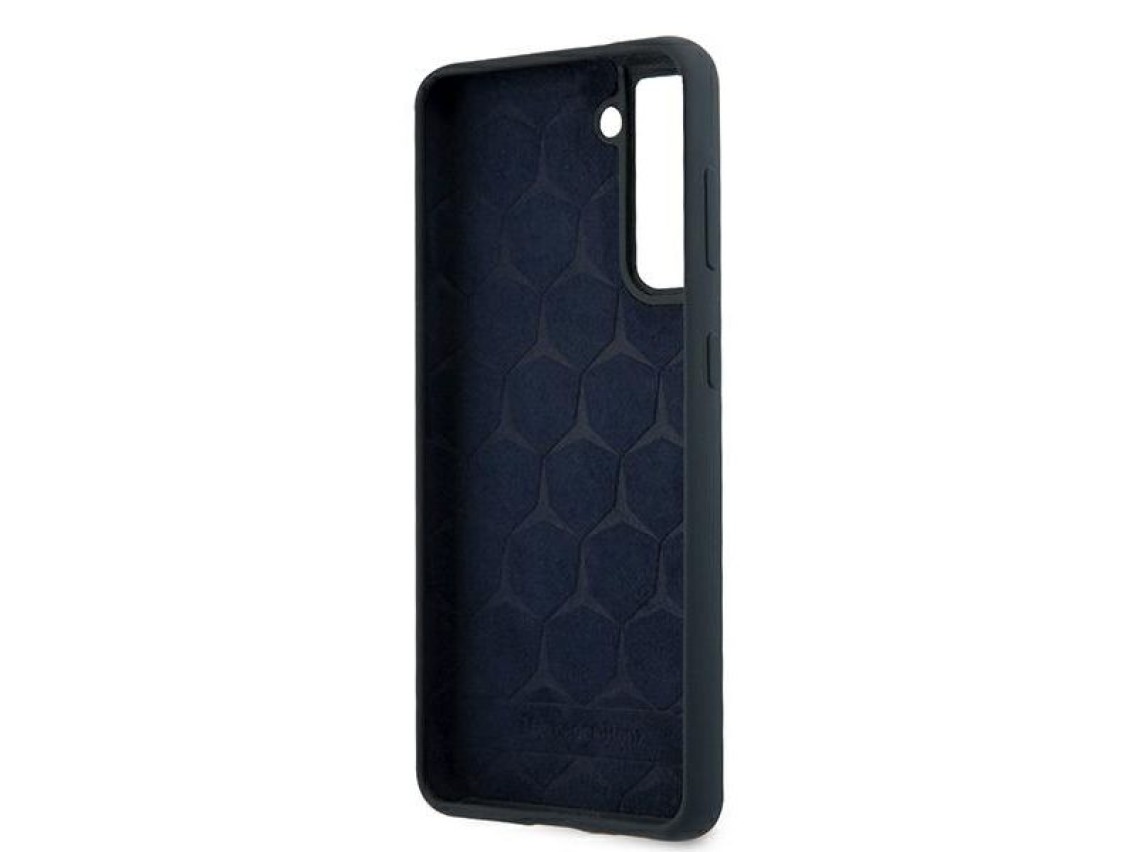 Funda de silicona Mercedes Line para Samsung Galaxy S21 - Azul