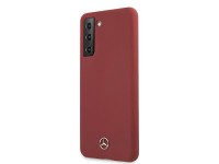 Capa de silicone Mercedes Line para Samsung Galaxy S21 - Vermelha Capa de silicone Mercedes Line para Samsung Galaxy S21 - Vermelha