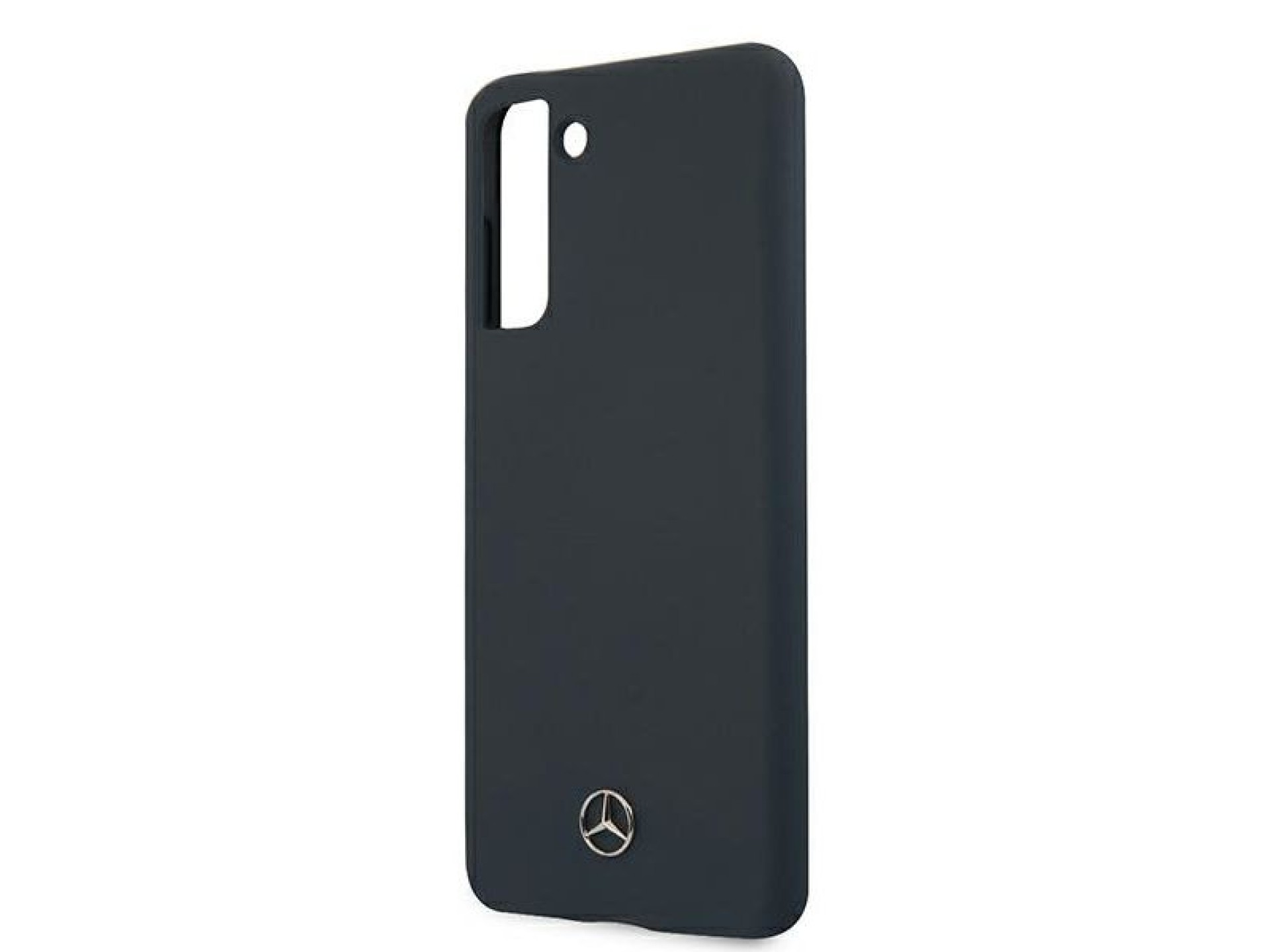 Capa de silicone Mercedes Line para Samsung Galaxy S21+ - Azul