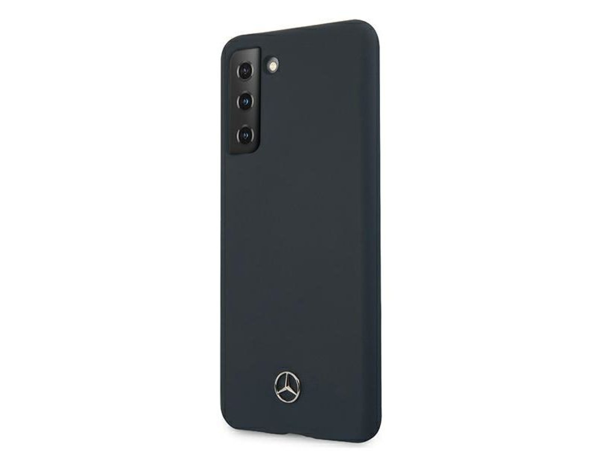 Funda de silicona Mercedes Line para Samsung Galaxy S21+ - Azul