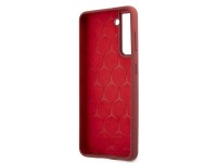 Capa de silicone Mercedes Line para Samsung Galaxy S21 - Vermelha Capa de silicone Mercedes Line para Samsung Galaxy S21 - Vermelha