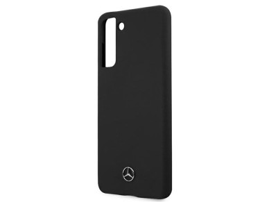 Capa de silicone Mercedes Line para Samsung Galaxy S21+ - Preta