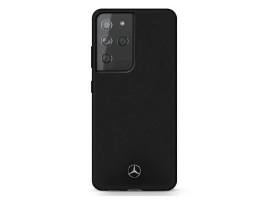 Mercedes Silicone Line Case for Samsung Galaxy S21 Ultra - Black Mercedes Silicone Line Case for Samsung Galaxy S21 Ultra - Black