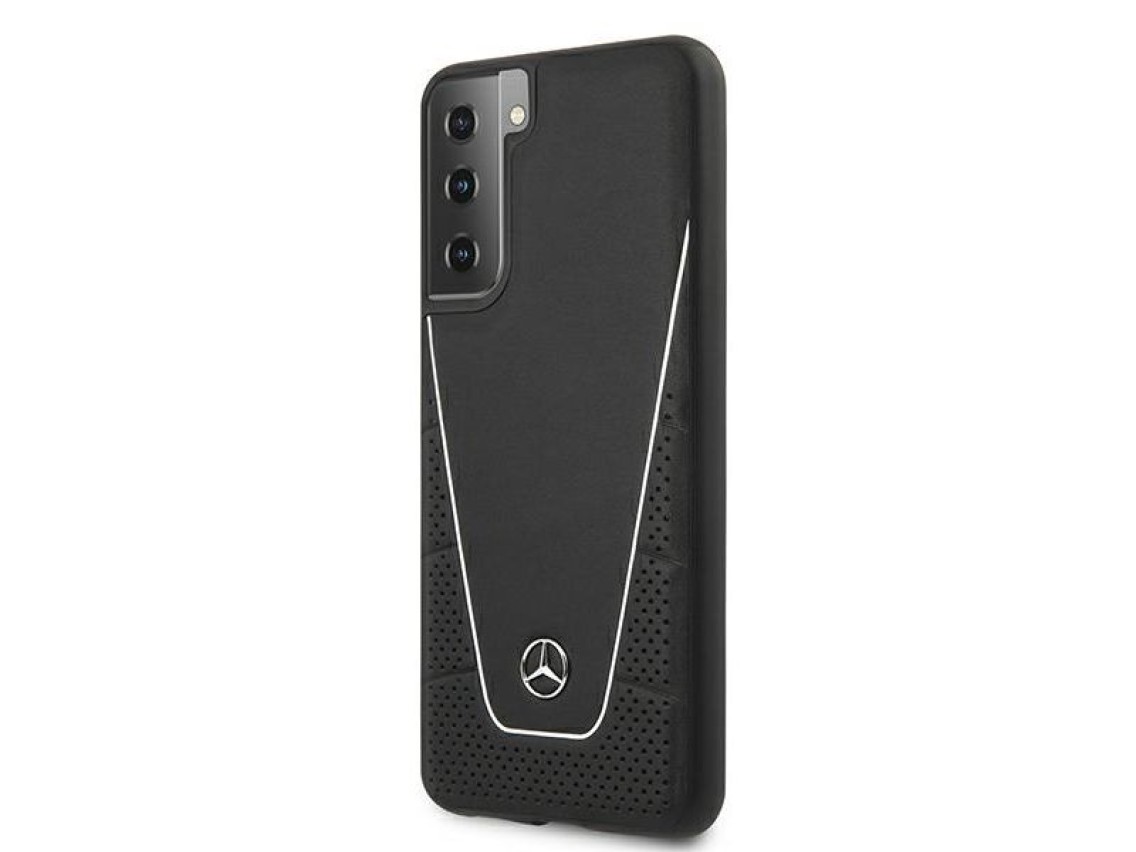 Funda Mercedes Dynamic Line para Samsung Galaxy S21+ - Negra